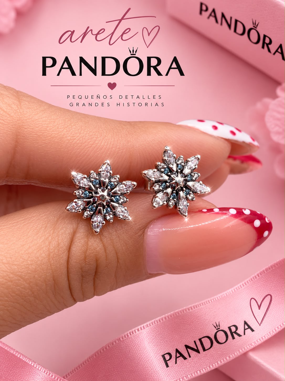 Arete Flor De Nieve AE0066