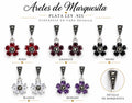 Arete Flor Marquesita AE0083