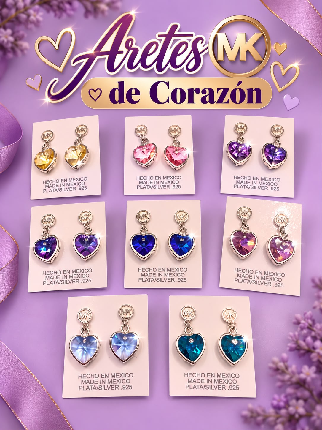 Arete MK Corazón AE0090