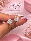 Arete Cuadrado AE0092