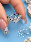 Anillo Gota Circonias AO0070