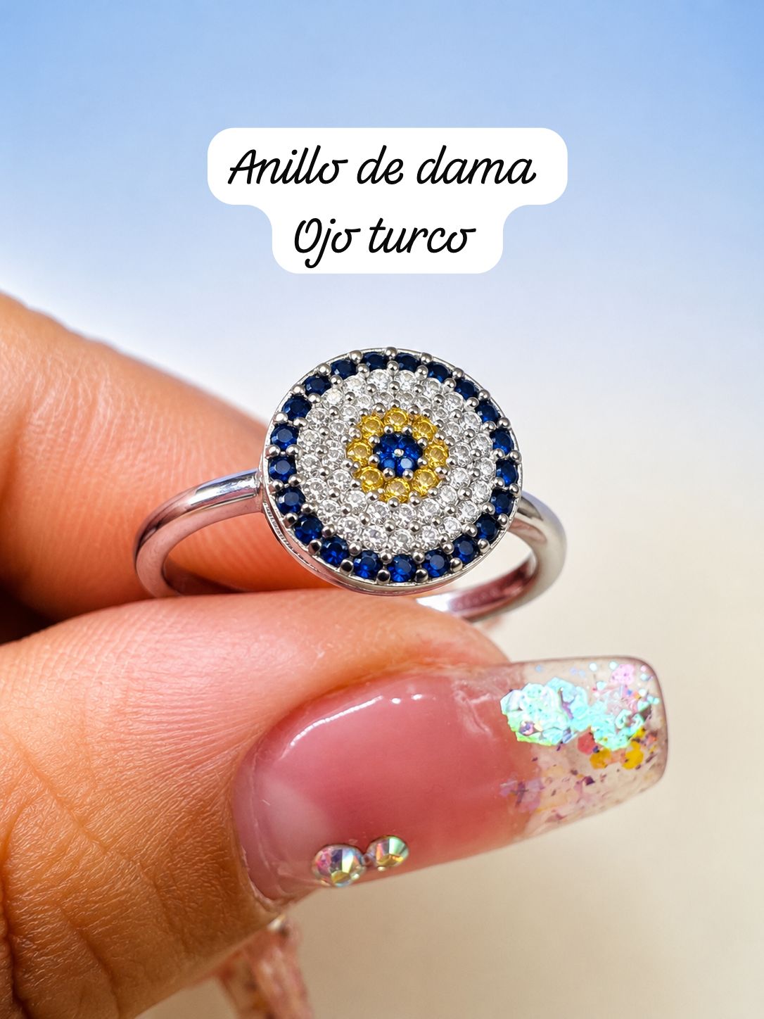 Anillo Dama Ojo Turco AO0003