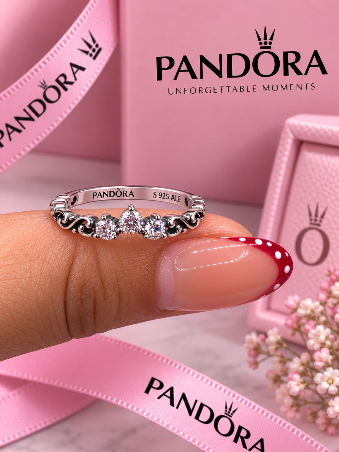 Anillo Tiara 3 piedras AO0117