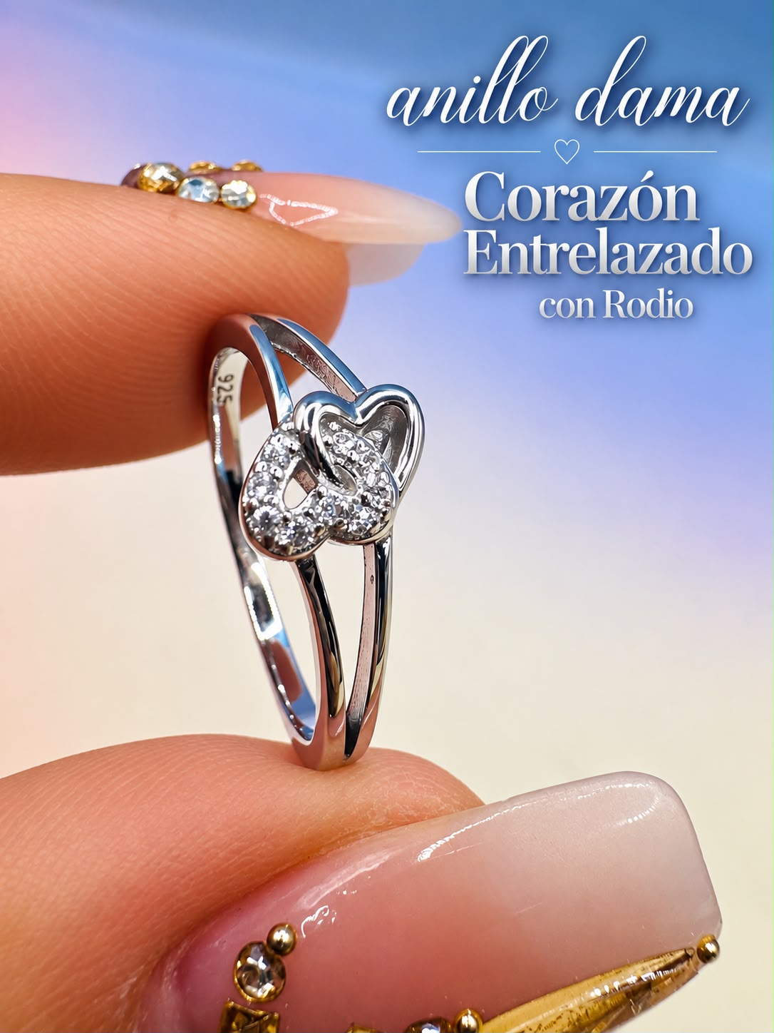 Anillo Corazones AO0132