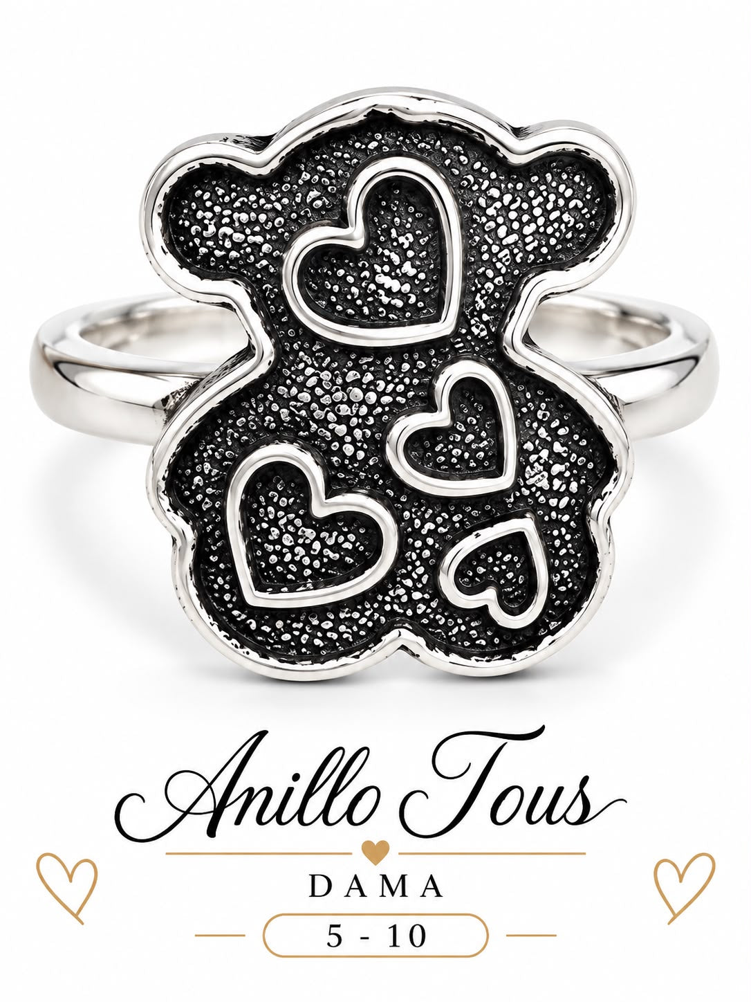 Anillo Oso Tous AO0133