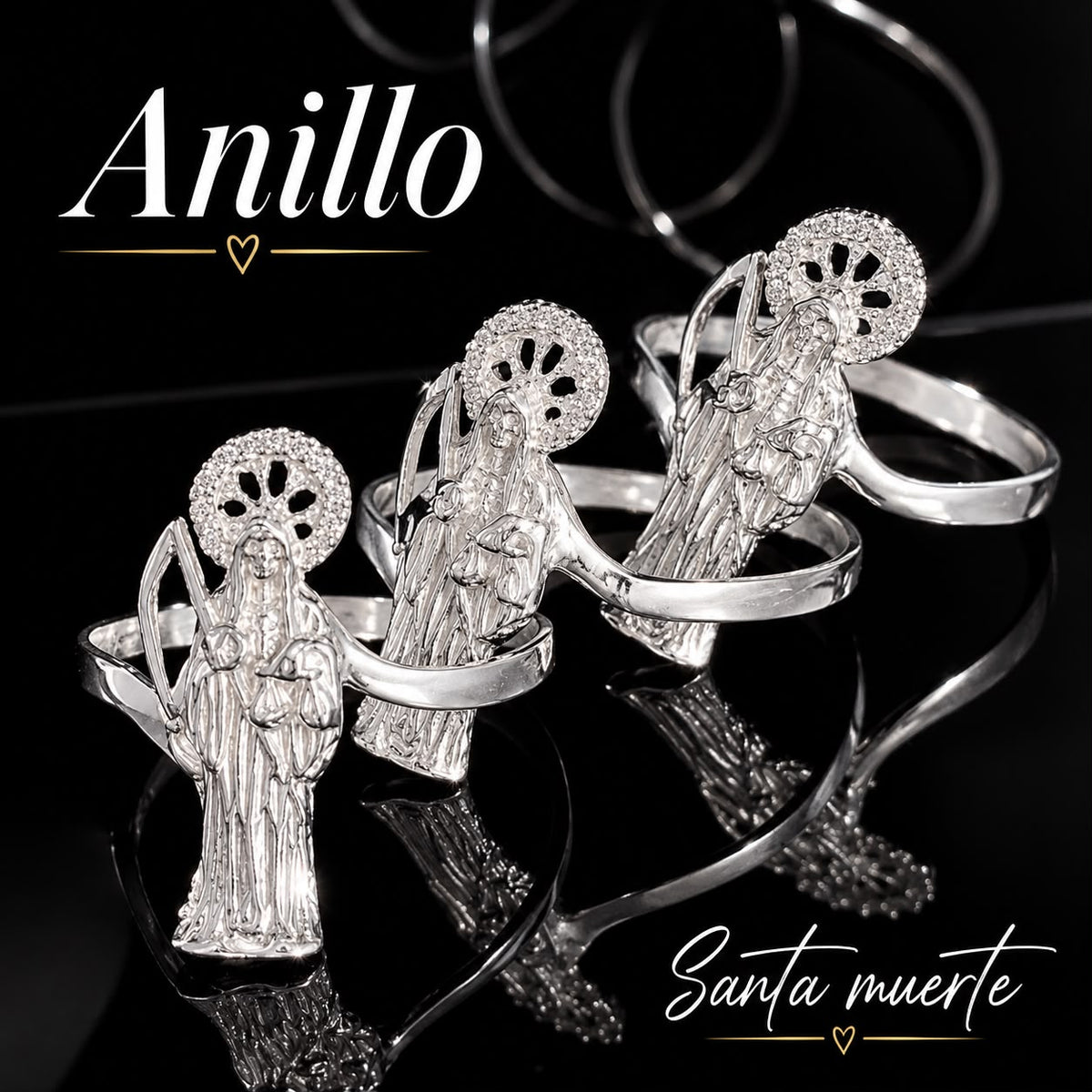 Anillo Santa Muerte AO0137