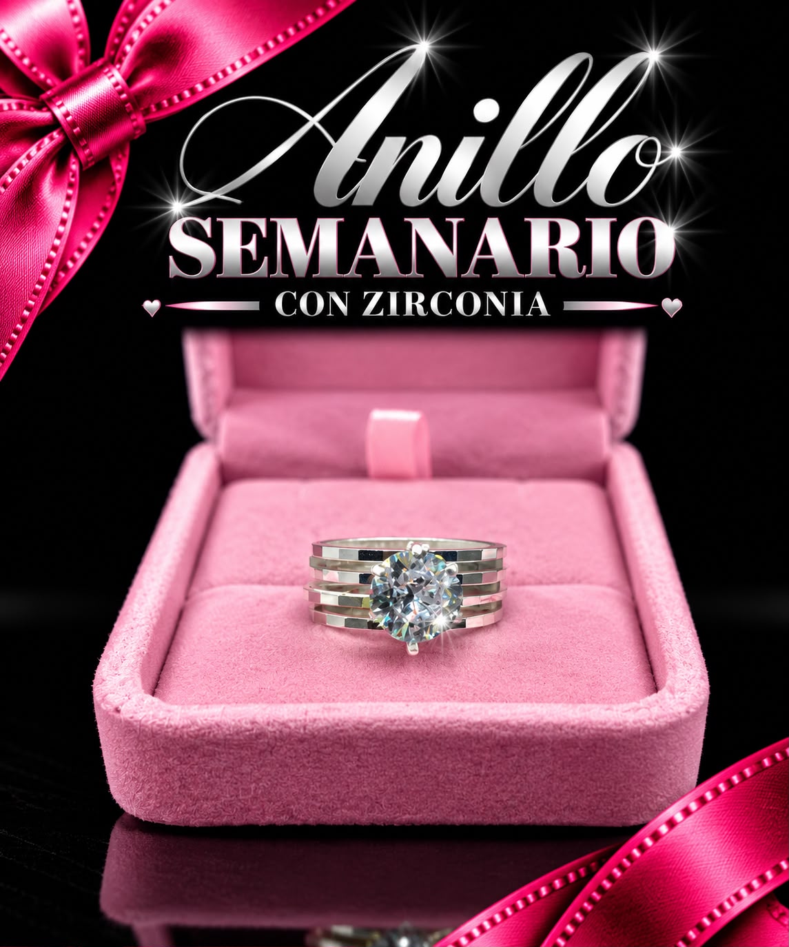 Anillo Semanario Circonia AO0145
