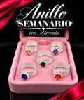 Anillo Semanario Colores AO0153