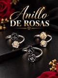 Anillo Rosa Ajustable AO0170