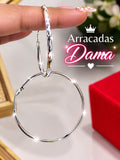 Arracada Diamantada 5 cm AR0027