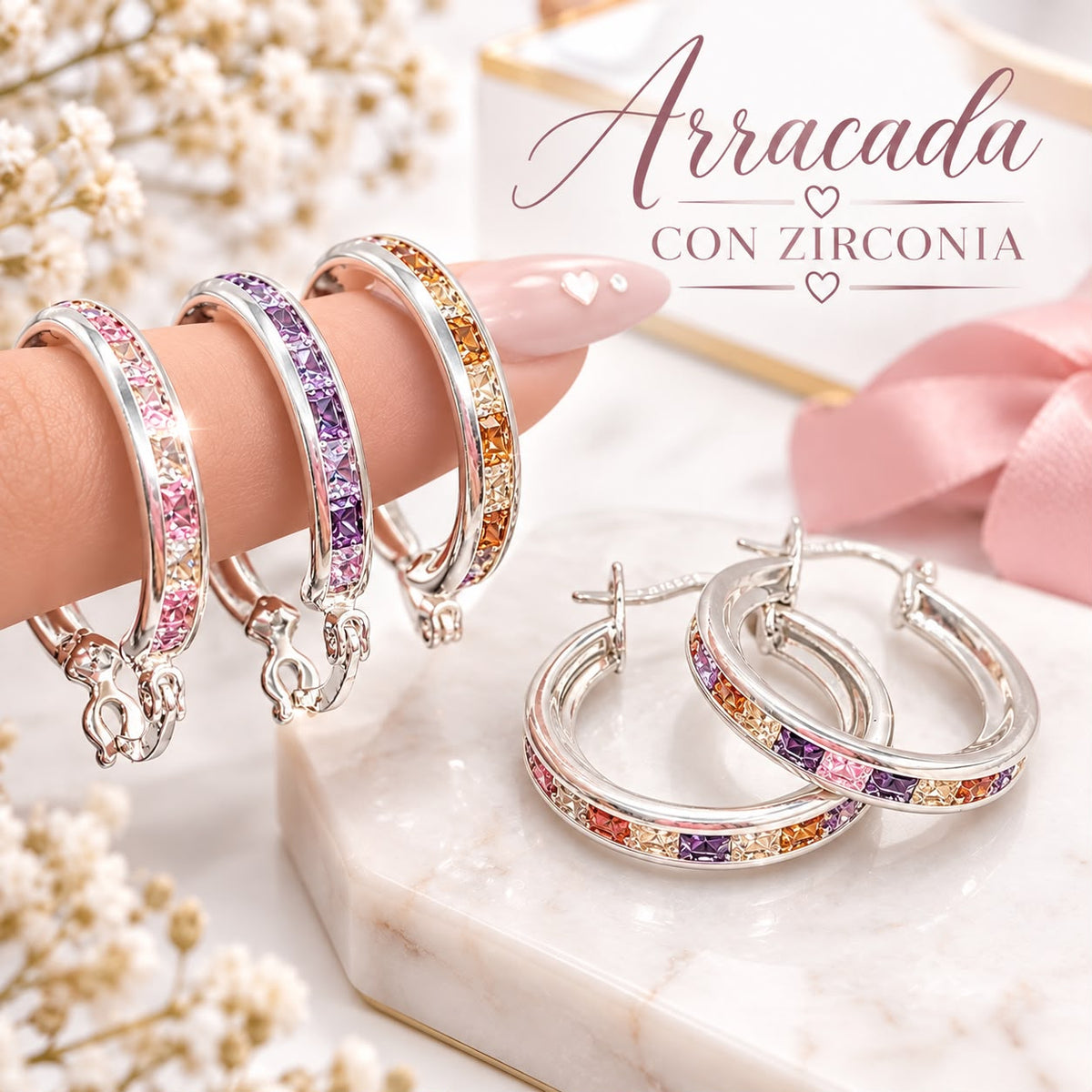 Arracada Con Circonia AR0038