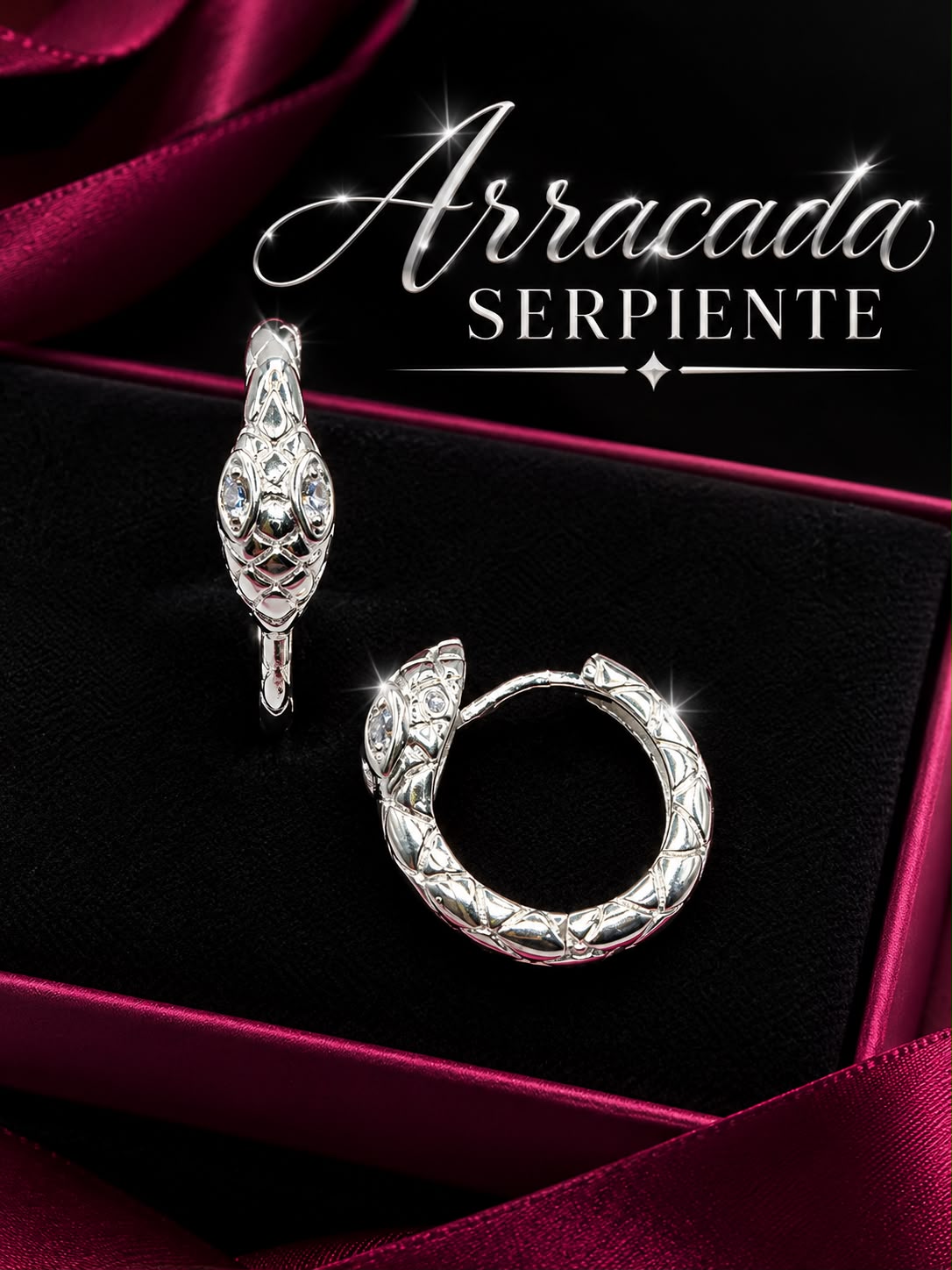 Arracada Serpiente AR0040