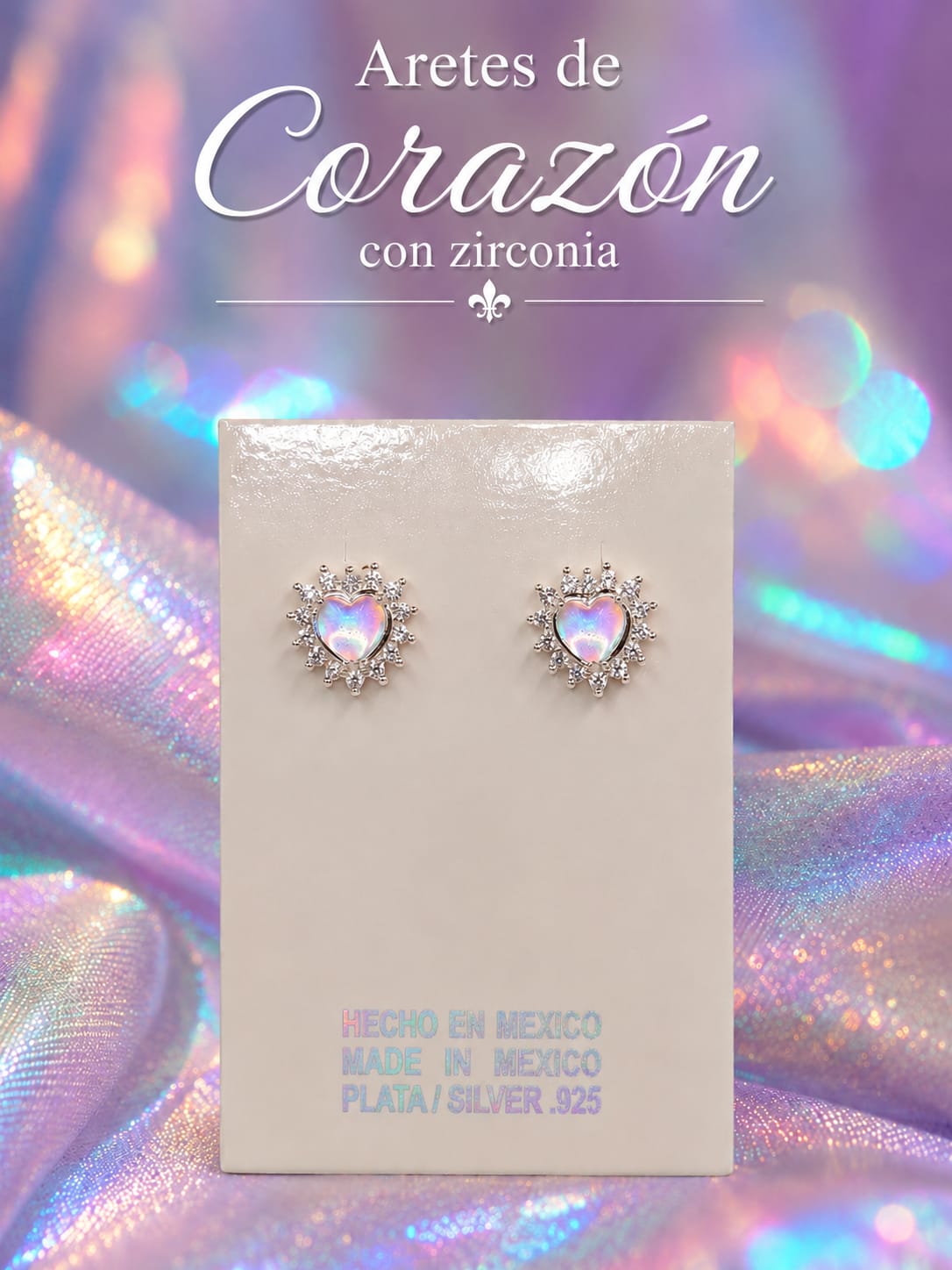 Arete de Corazón Piedra AE0005