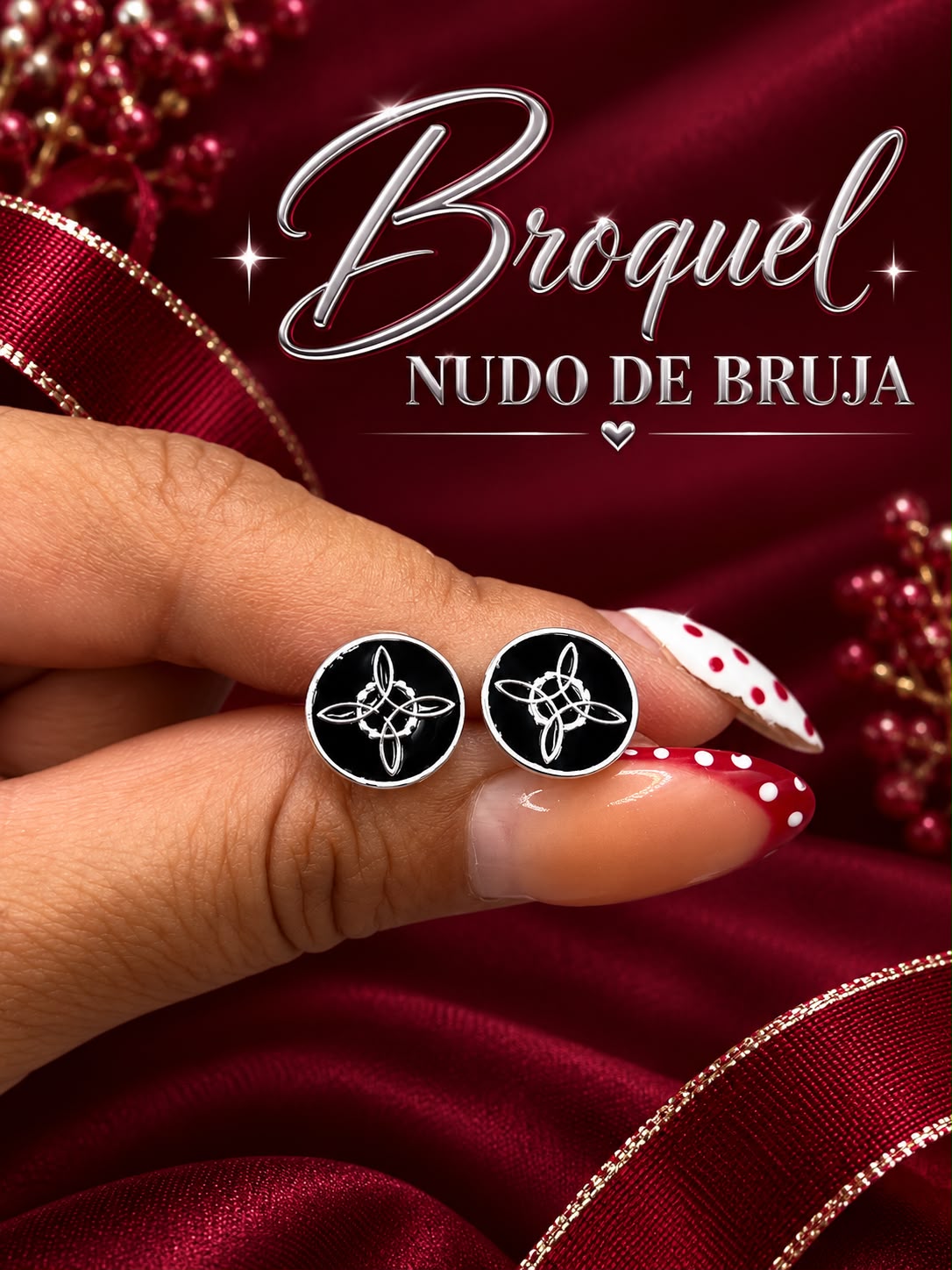 Broquel Nudo De Bruja BR0062