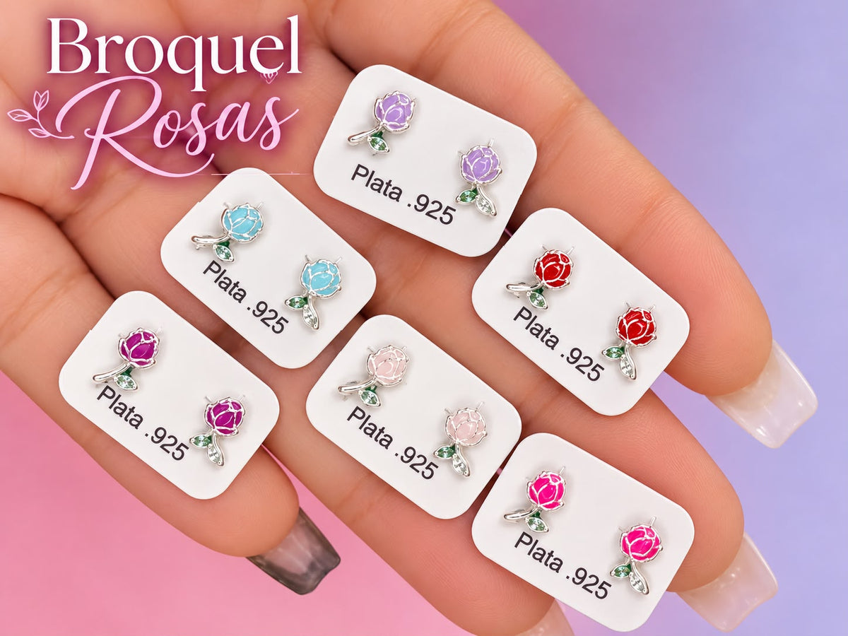 Broquel Rosa BR0076
