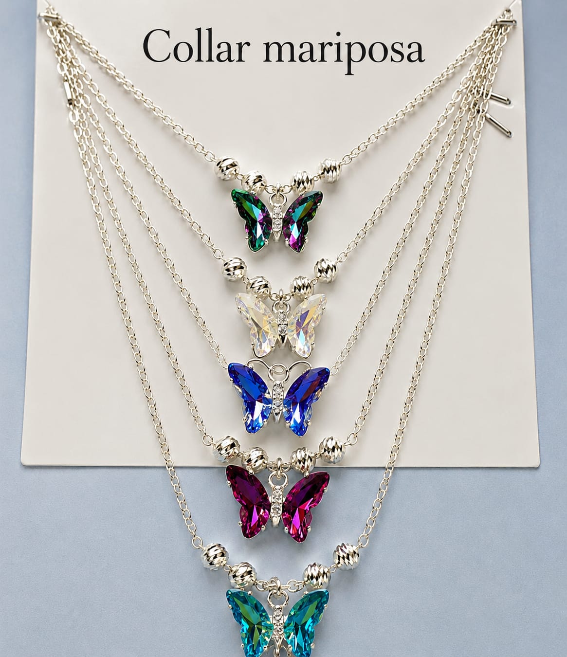 Collar Mariposa Piedra CD0009