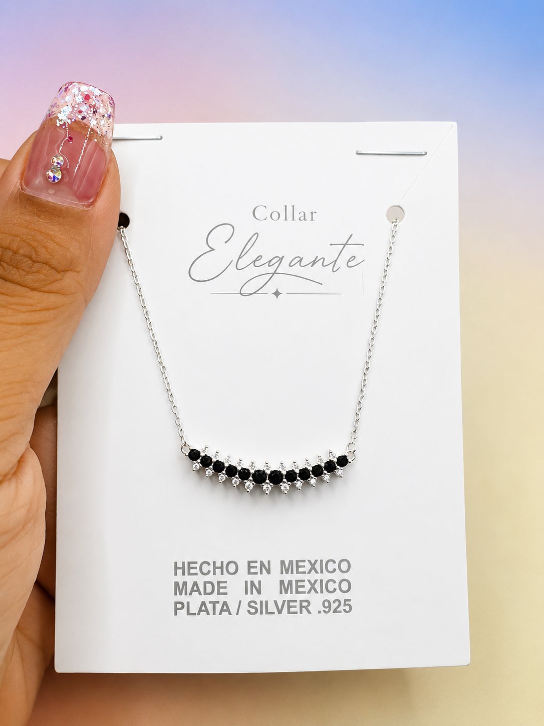 Collar De Circonia Elegante CD0023