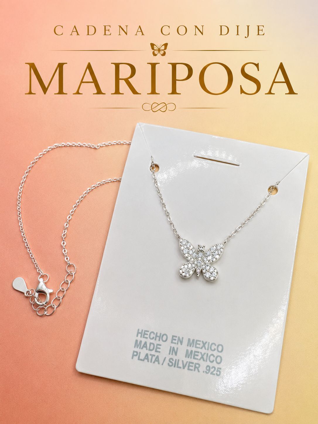 Collar Mariposa CD0003-T