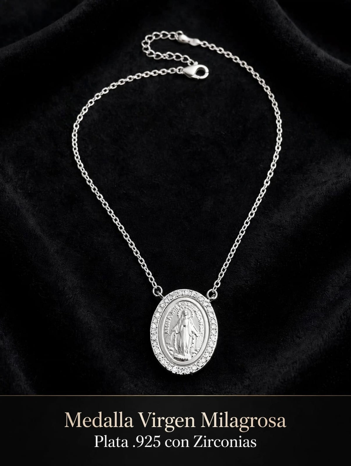 Collar Virgen Milagrosa CD0010