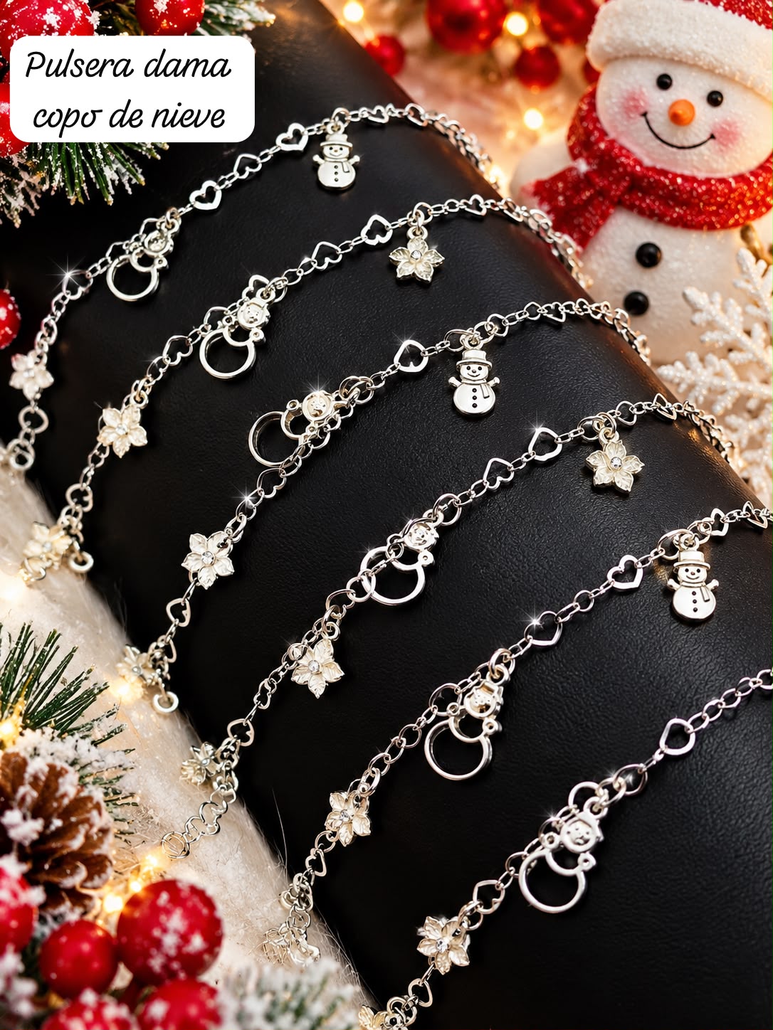 Pulsera Copo de Nieve PV0037