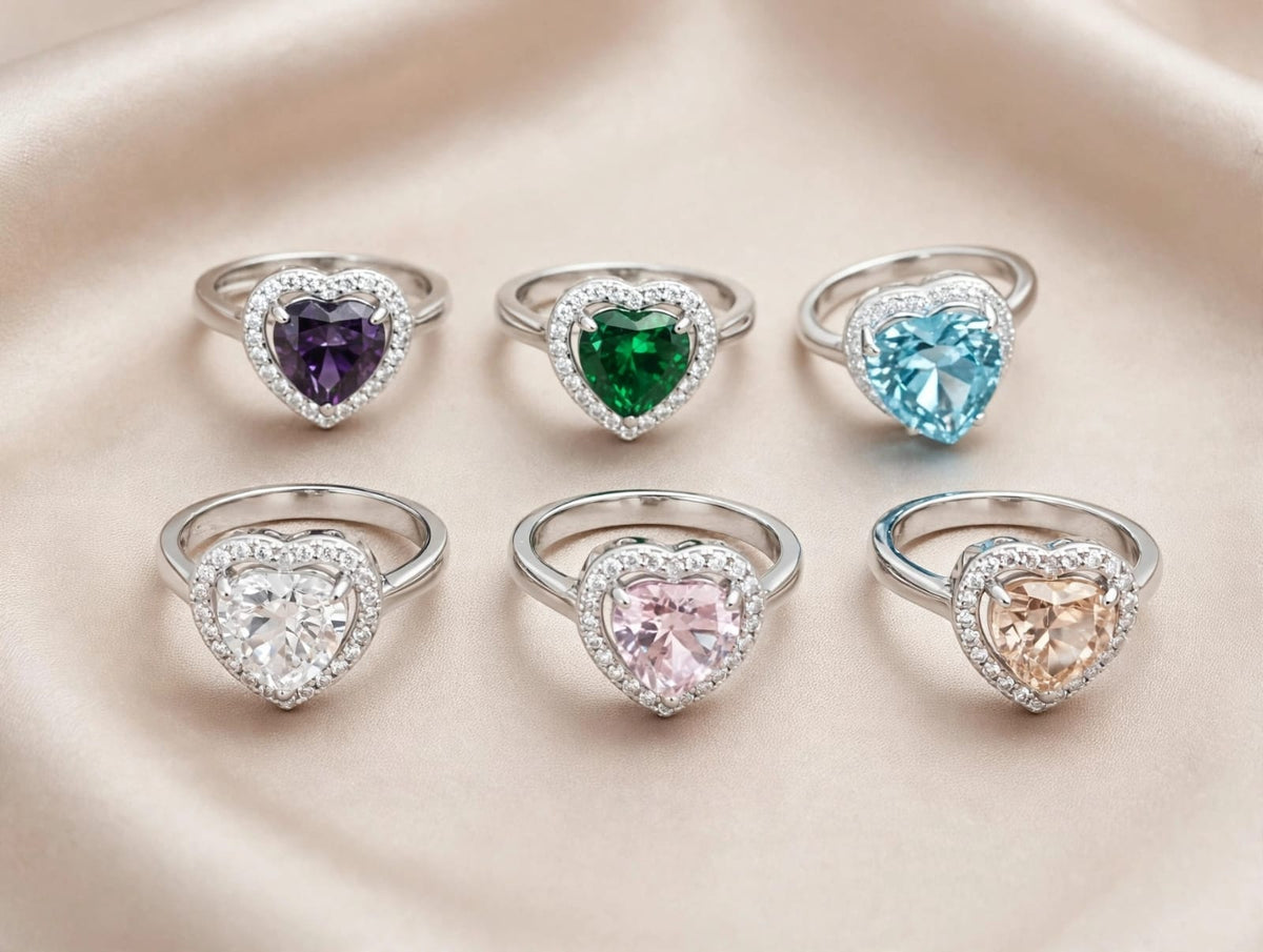 Anillo Corazón Zirconia AO0055