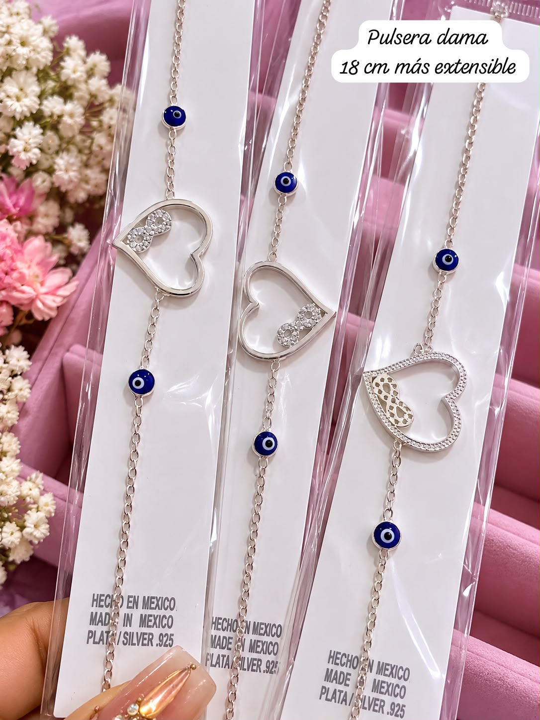 Pulsera Corazón Infinito PV0043