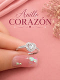 Anillo Corazón Blanco AO0010