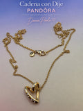 Collar Corazón Pandora CD0029