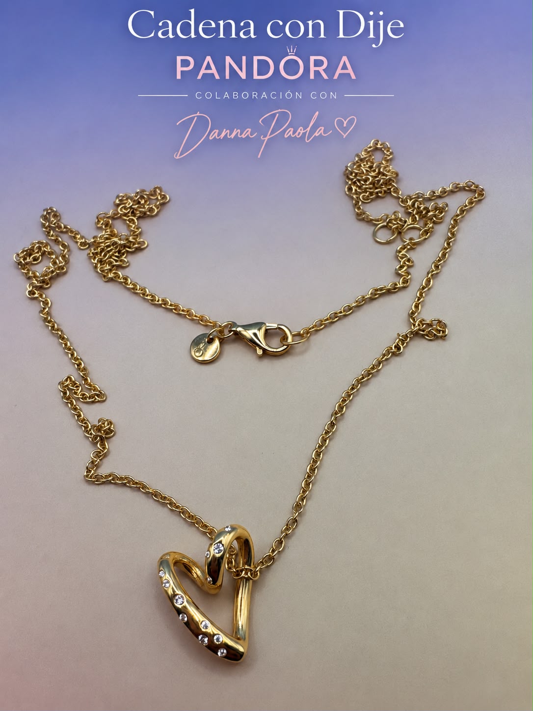 Collar Corazón Pandora CD0029