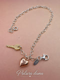 Pulsera Corazón Llave PV0035
