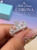 Anillo Corona Cruz AO0078