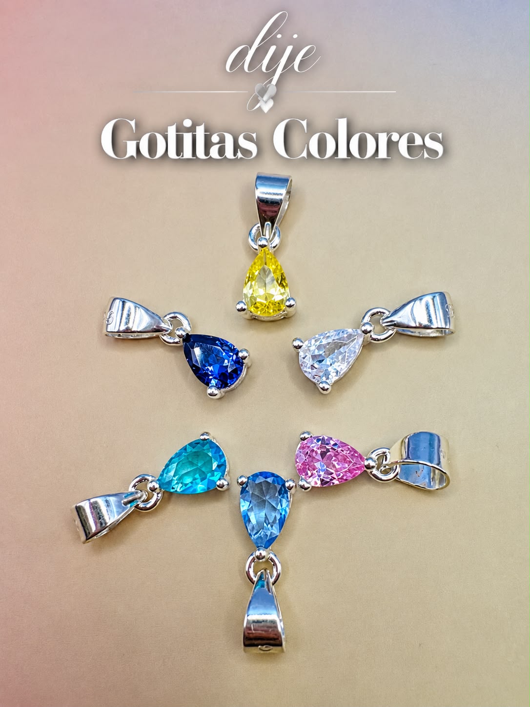 Dije de Gota DE0016