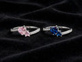 Anillo de Corazón Doble AO0034