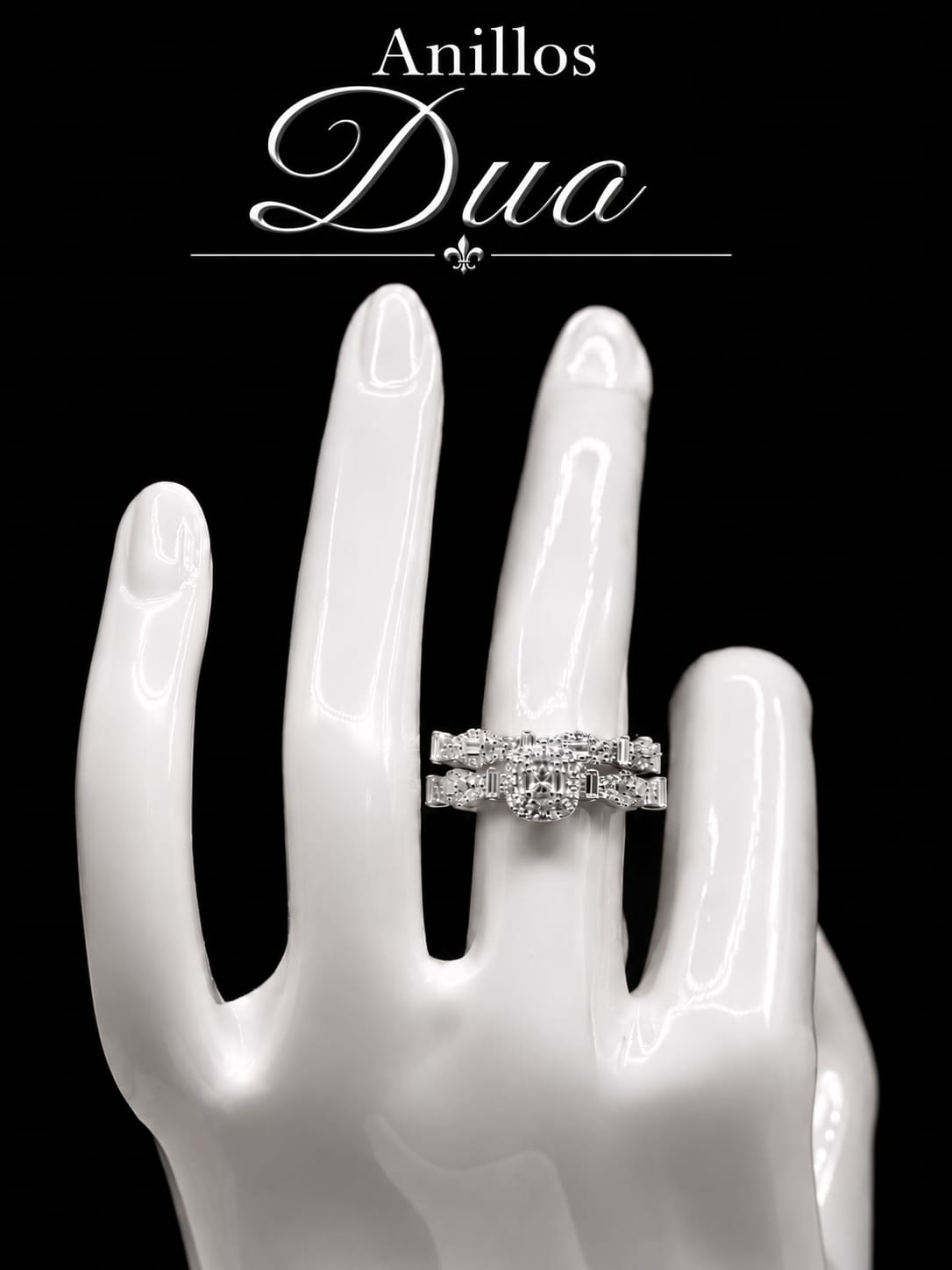 Anillo Duo de Zirconia AO0035