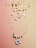 Pulsera Estrella de David PV0027