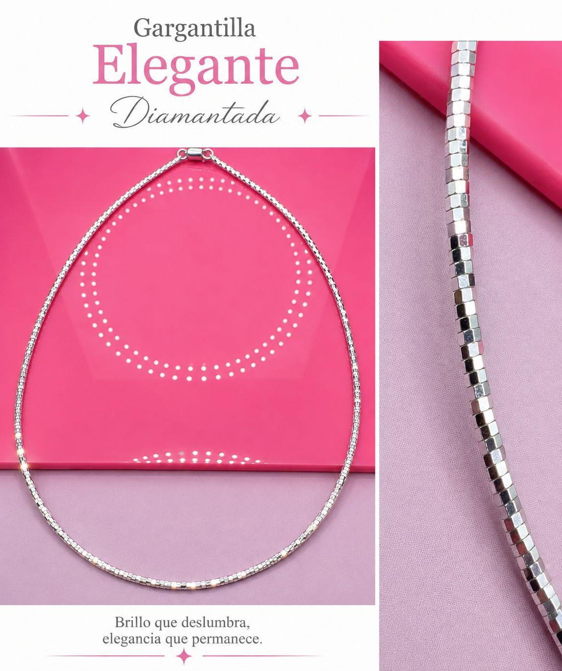 Gargantilla Elegante Diamantada GA0001