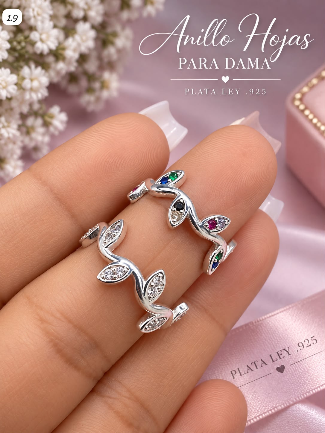 Anillo De Hojas AO0082