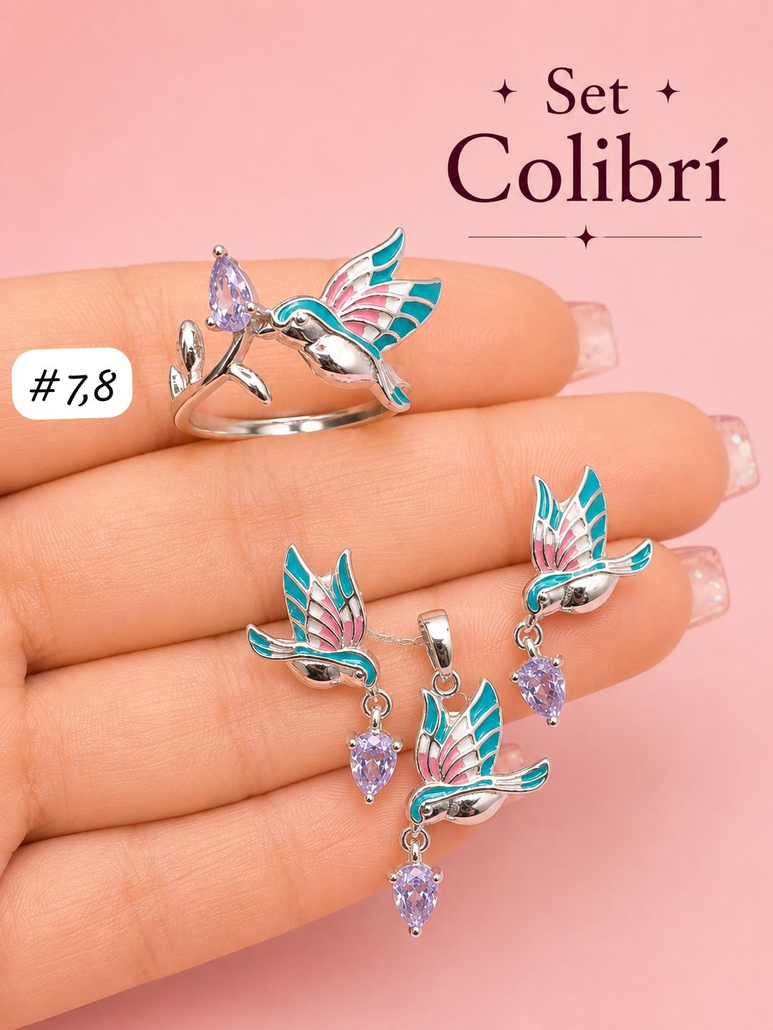 Juego de Colibrí JS0008