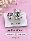 Anillo Monaco Martillado AO0027