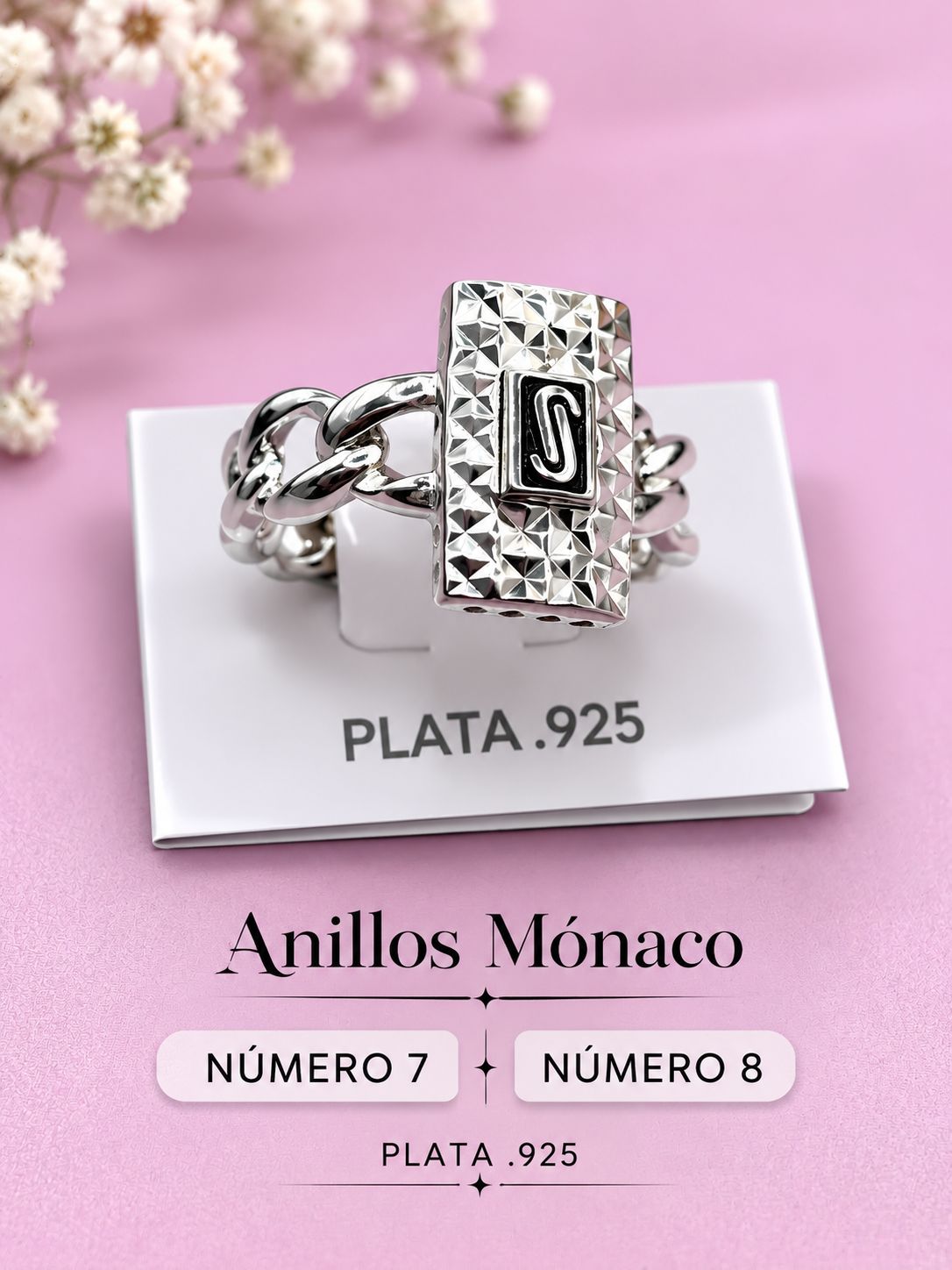 Anillo Monaco Martillado AO0027