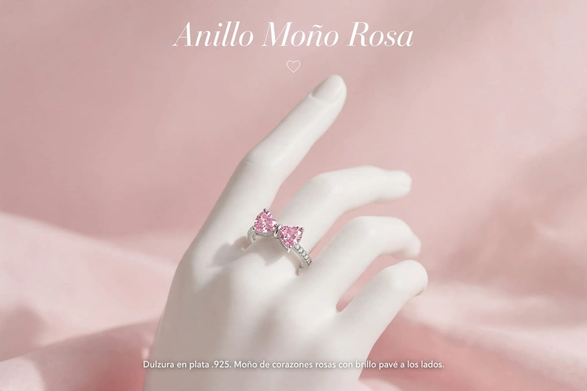 Anillo Rosa Pandora AO0040