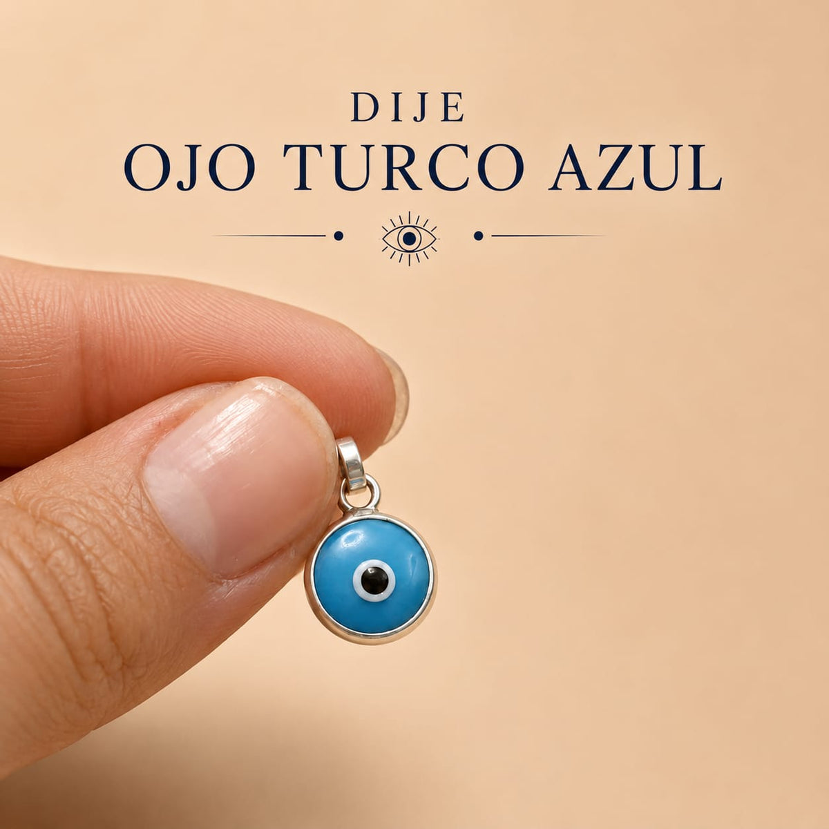 Dije de Ojo Turco Azul DE0001