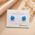 Arete Ópalo Azul AE0010