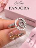 Anillo Pandora 2 Círculos AO0087