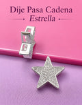 Dije Pasa Cadena Estrella DE0005