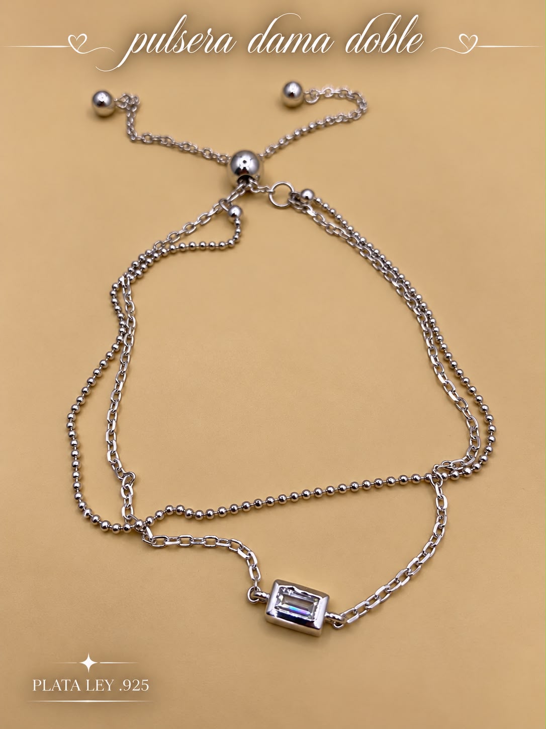 Pulsera Doble Ajustable PV0049