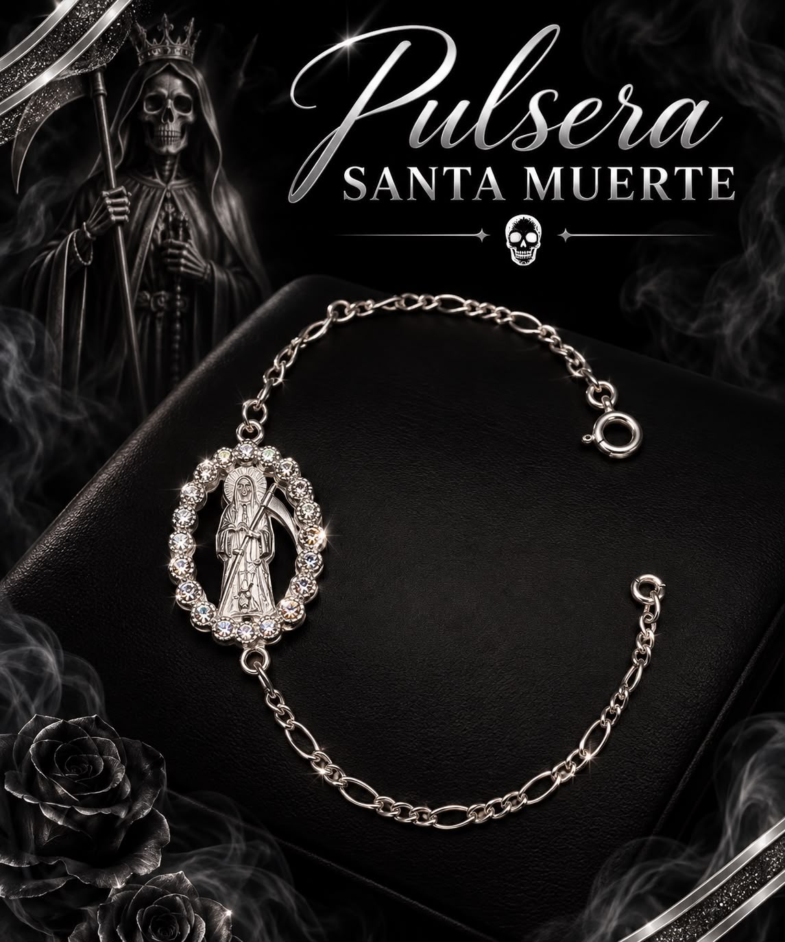 Pulsera Santa Muerte PV0064