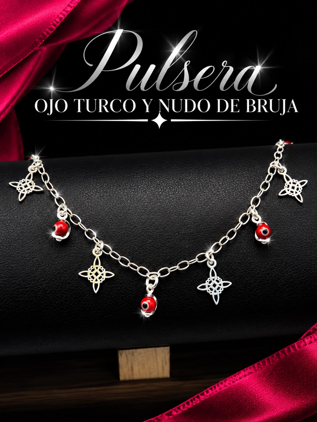 Pulsera Ojo Turco Nudo De Bruja PV0067