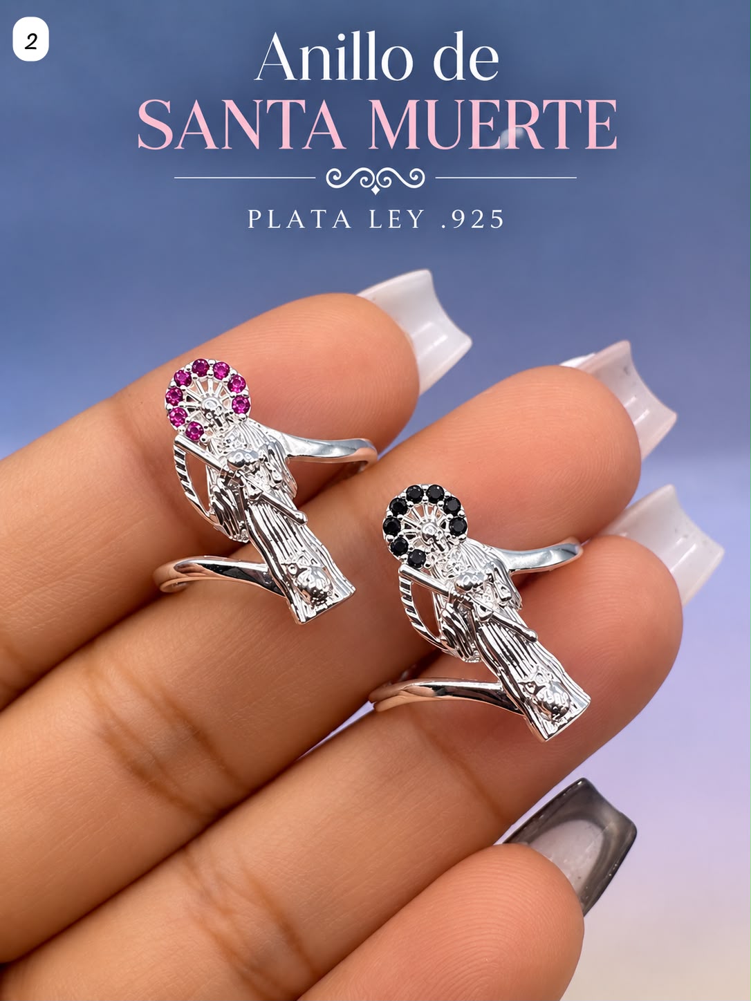 Anillo de Santa Muerte AO0075