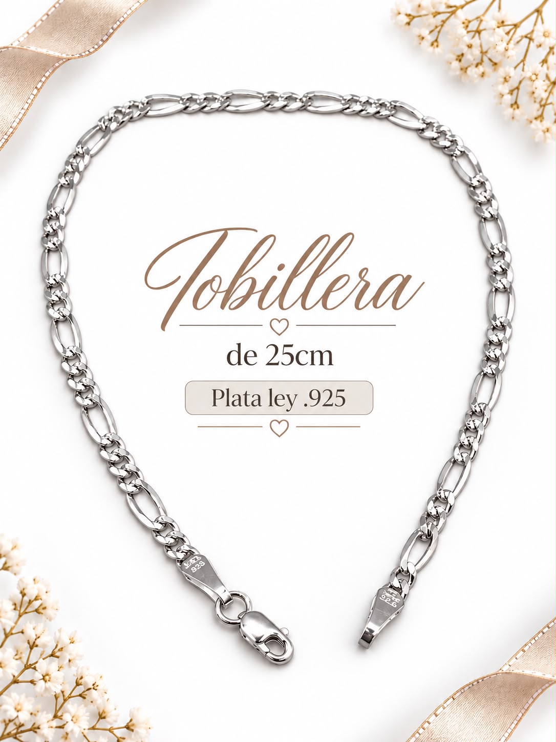 Tobillera Cartier 4mm TO0003